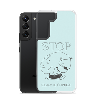 Stop Climate Clear Case for Samsung®