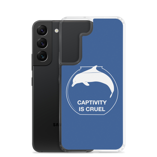 Captivity is Cruel Clear Case for Samsung®