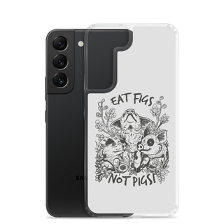 Eat Figs Not Pigs Samsung Case