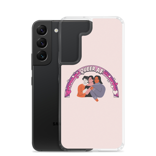 Queer AF Clear Case for Samsung®