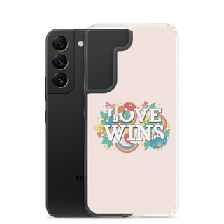 Love Wins Clear Case for Samsung®