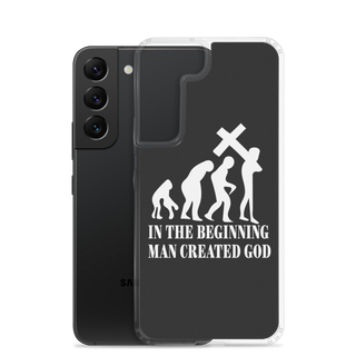 Man Created God Clear Case for Samsung®