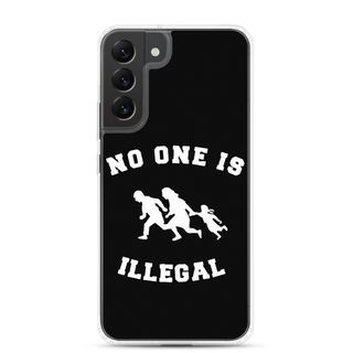 No One Is Illegal Clear Case for Samsung®