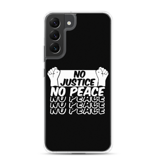 No Justice No Peace Clear Case for Samsung®