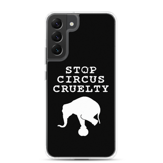 Stop Circus Cruelty Clear Case for Samsung®