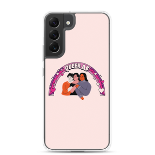 Queer AF Clear Case for Samsung®