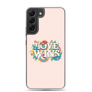 Love Wins Clear Case for Samsung®