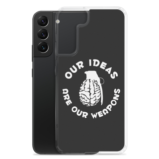 Our Ideas Are Our Weapons Clear Case for Samsung®