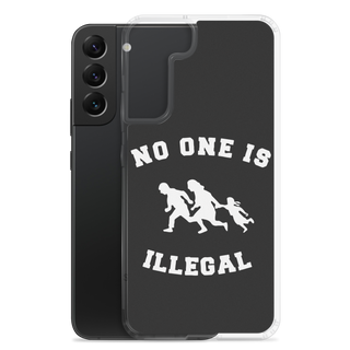 No One Is Illegal Clear Case for Samsung®