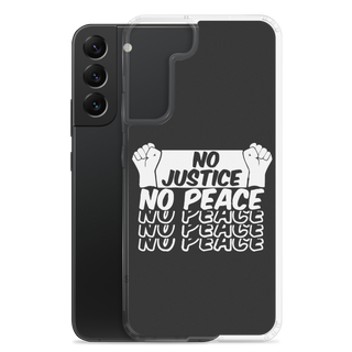 No Justice No Peace Clear Case for Samsung®