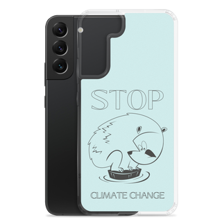 Stop Climate Clear Case for Samsung®