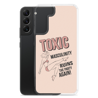 Toxic Masculinity Clear Case for Samsung®