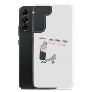 Educate Your Sons Clear Case for Samsung®