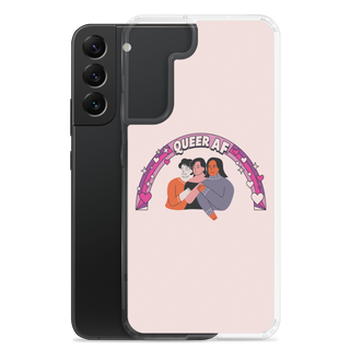 Queer AF Clear Case for Samsung®