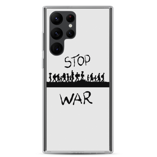 Stop War Clear Case for Samsung®