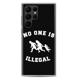 No One Is Illegal Clear Case for Samsung®