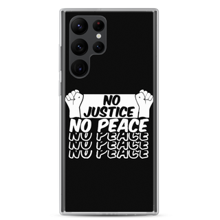 No Justice No Peace Clear Case for Samsung®