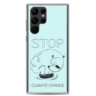 Stop Climate Clear Case for Samsung®