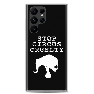 Stop Circus Cruelty Clear Case for Samsung®