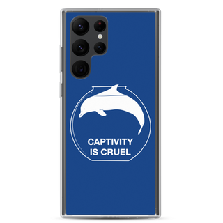 Captivity is Cruel Clear Case for Samsung®