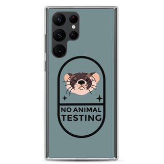 No Animal Testing Clear Case for Samsung®