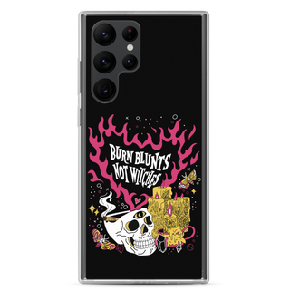 Burn Blunt Not Witches Clear Case for Samsung®