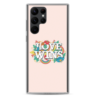 Love Wins Clear Case for Samsung®