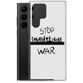 Stop War Clear Case for Samsung®