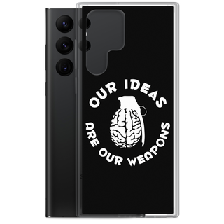 Our Ideas Are Our Weapons Clear Case for Samsung®