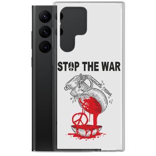 Stop The War Clear Case for Samsung®