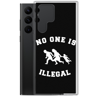 No One Is Illegal Clear Case for Samsung®