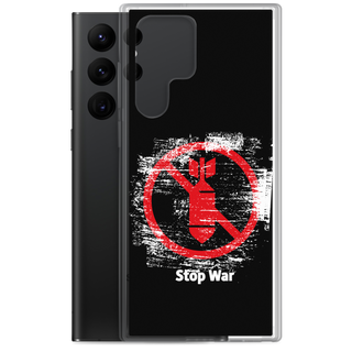 Stop War Clear Case for Samsung®