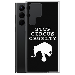 Stop Circus Cruelty Clear Case for Samsung®