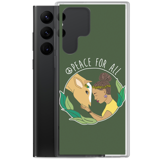 Peace for All Clear Case for Samsung®