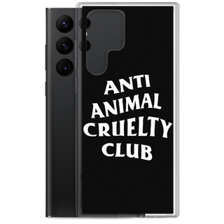 Anti Animal Cruelty Club Clear Case for Samsung®