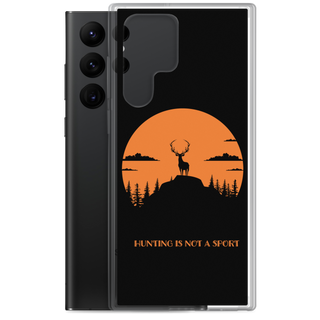 Hunting is Not Sport v2 Clear Case for Samsung®