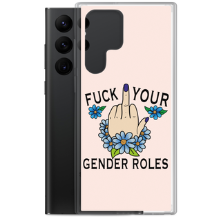 F*ck Your Gender Roles Clear Case for Samsung®