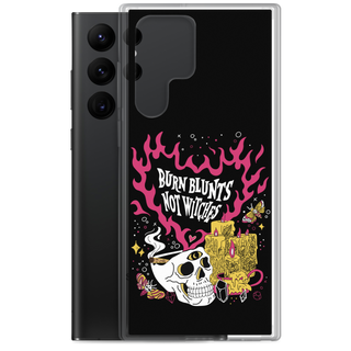 Burn Blunt Not Witches Clear Case for Samsung®