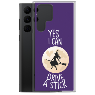 Yes I Can Drive a Stick Clear Case for Samsung®