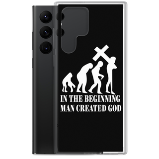 Man Created God Clear Case for Samsung®