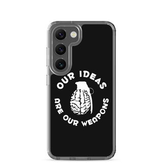 Our Ideas Are Our Weapons Clear Case for Samsung®