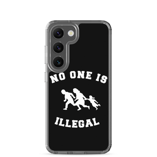 No One Is Illegal Clear Case for Samsung®