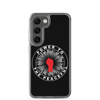 Power To The Peacefull Clear Case for Samsung®