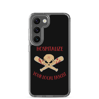 Hospitalize Your Local Fascist Clear Case for Samsung®