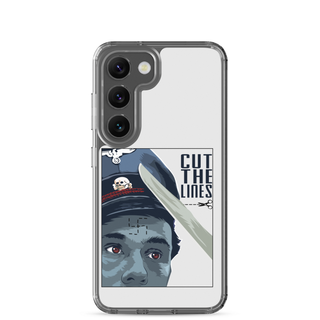 Cut The Lines Clear Case for Samsung®