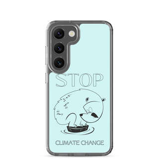 Stop Climate Clear Case for Samsung®