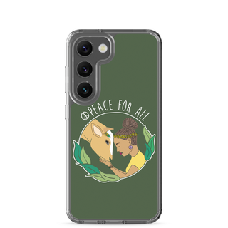 Peace for All Clear Case for Samsung®