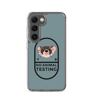 No Animal Testing Clear Case for Samsung®