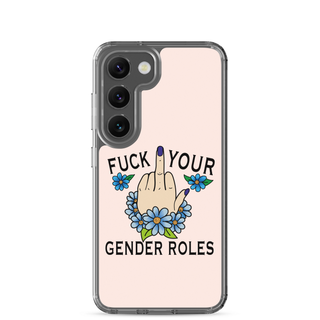 F*ck Your Gender Roles Clear Case for Samsung®