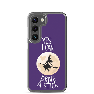 Yes I Can Drive a Stick Clear Case for Samsung®